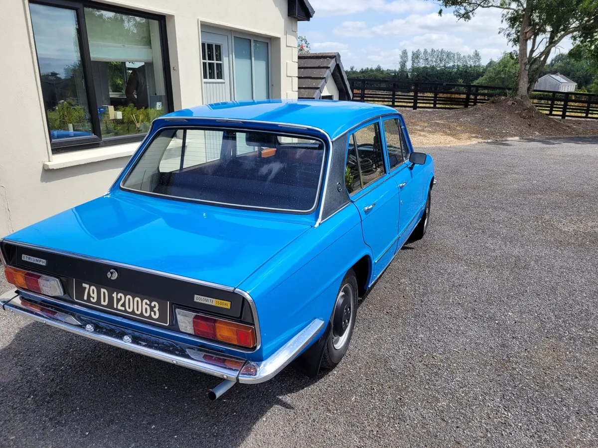 Triumph Dolomite 1500HL mint condition - Image 4