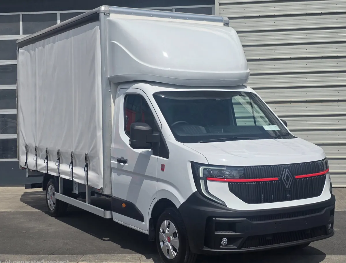 Master Red Edition Curtain Side 170BHP Auto - Image 1