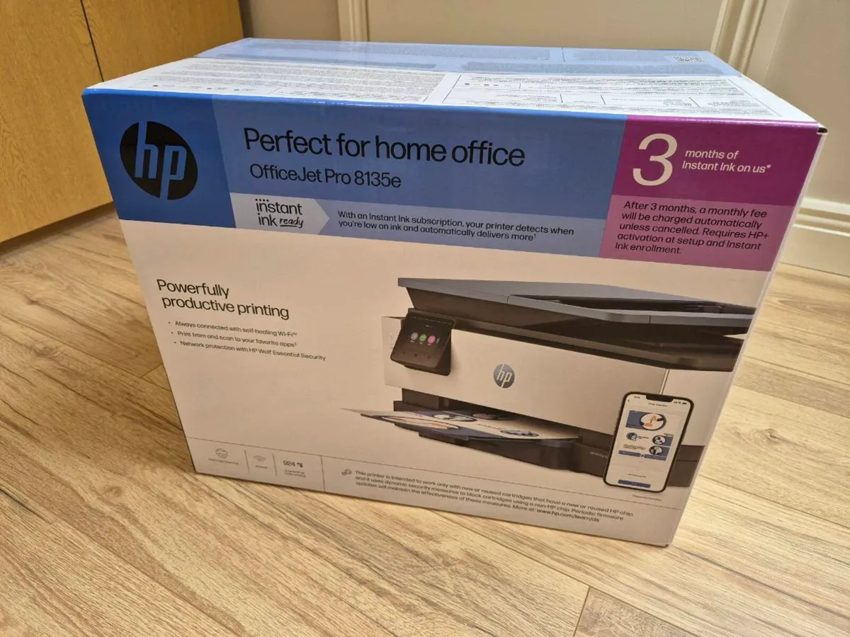HP OfficeJet Pro 8135e All-in-One Printer WiFi NEW - Image 3