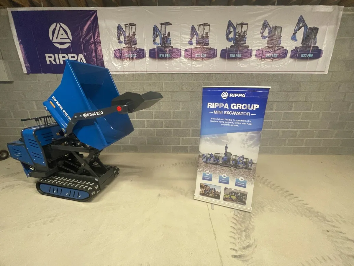 Rippa RD06 eco hi lift Mini Dumper - Image 1