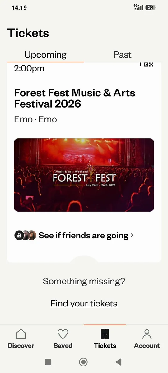 Forestfest Campervan ticket 2026