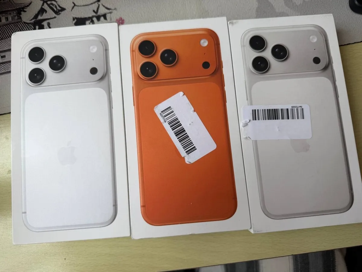iPhone 17 Pro Max 256GB Silver & Orange - Image 2