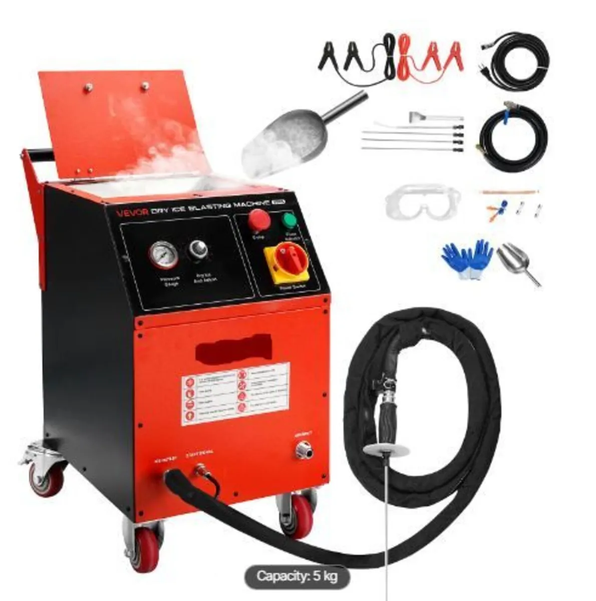 Dry Ice Blasting Machine, 11LBS (5KG) - Image 4