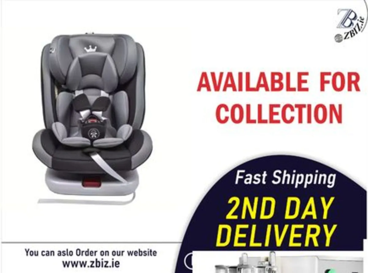 Baby Car Seat Child Seat 360° Rotatable Group - Image 1