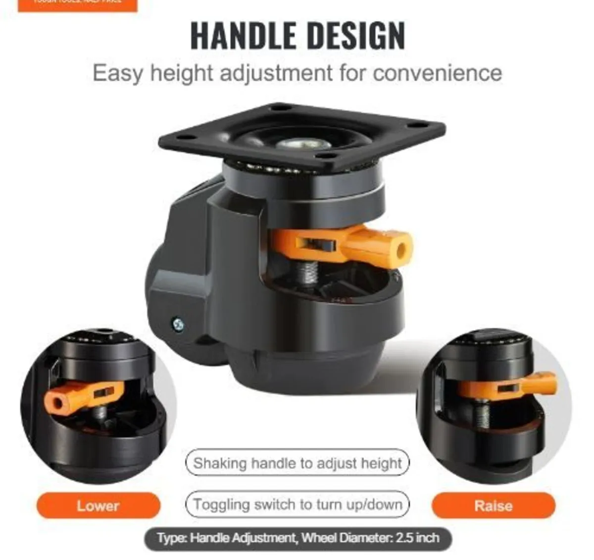Leveling Casters, Set - Image 2