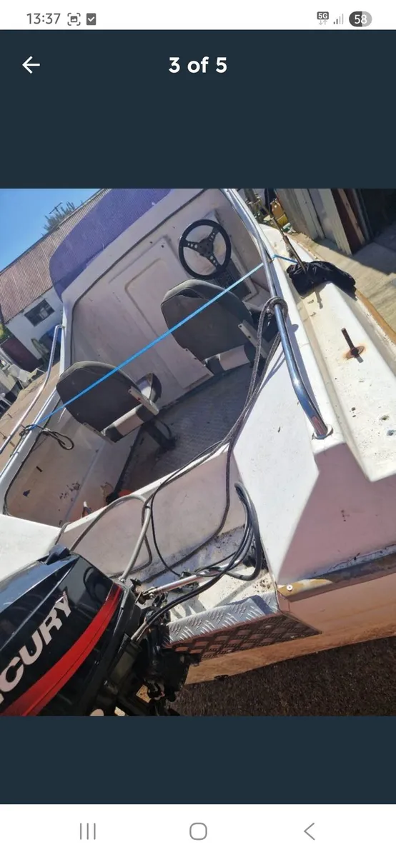 Fishing boat 15ft - Image 3