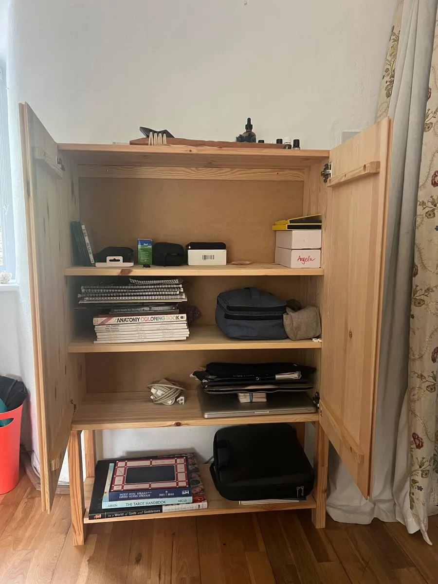 Wooden Cupboard / book shelf - Image 1