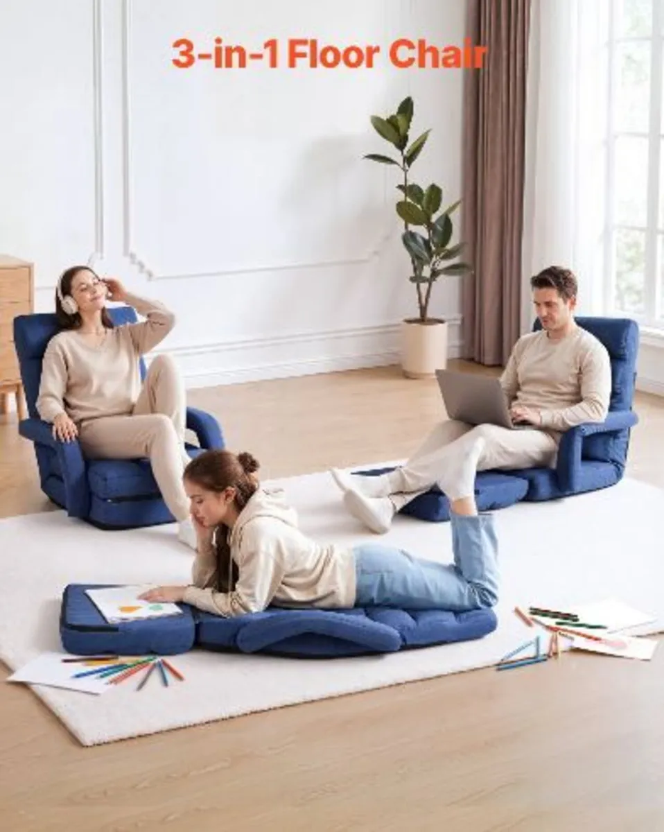 Floor Chair, 5 Adjustable Positions - Image 2
