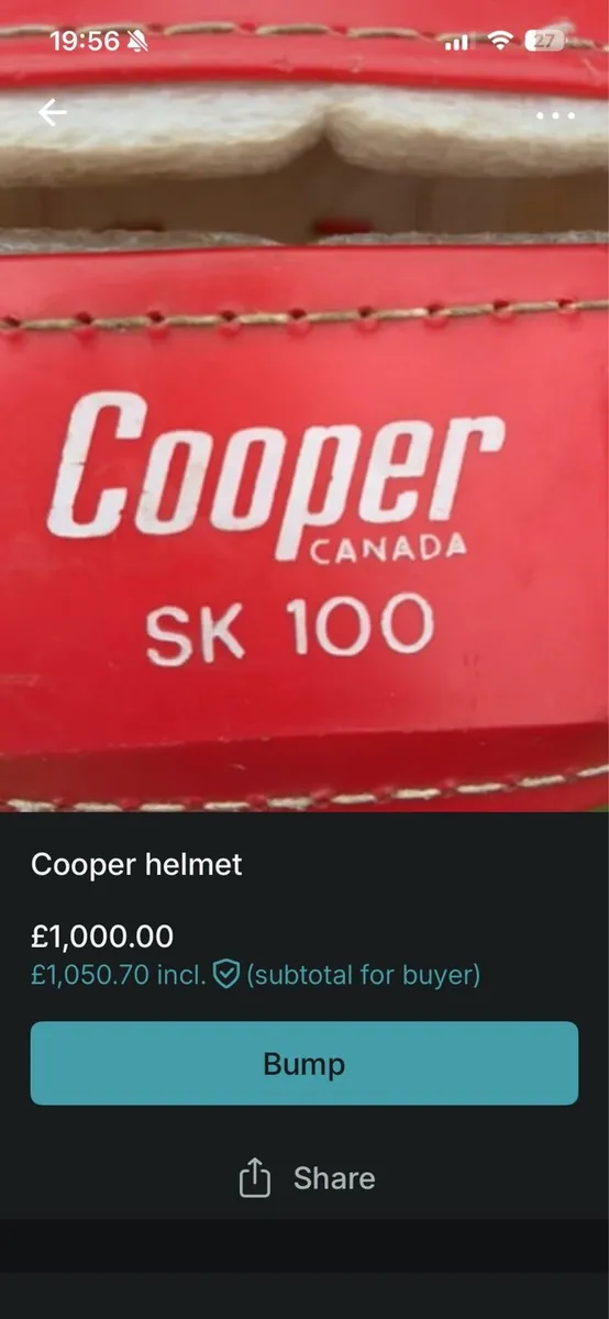 Oldstyle Cooper sk100 helmet - Image 4