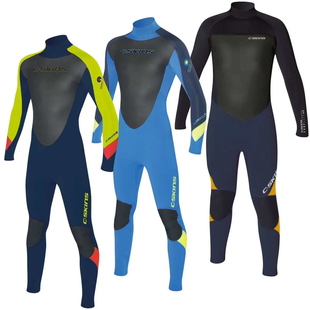 SALE: NEW C-Skins 4/3mm  junior wetsuit, GBS seams - Image 3