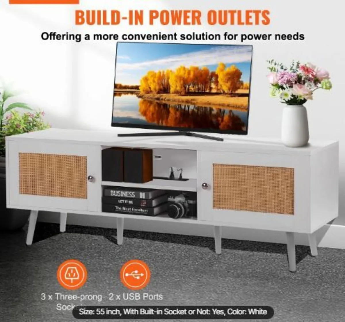 Rattan TV Stand - Image 3