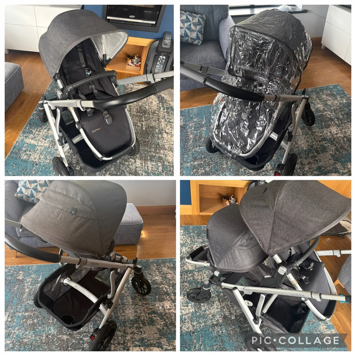 UPPAbaby Vista V2 Complete Travel System - Image 3