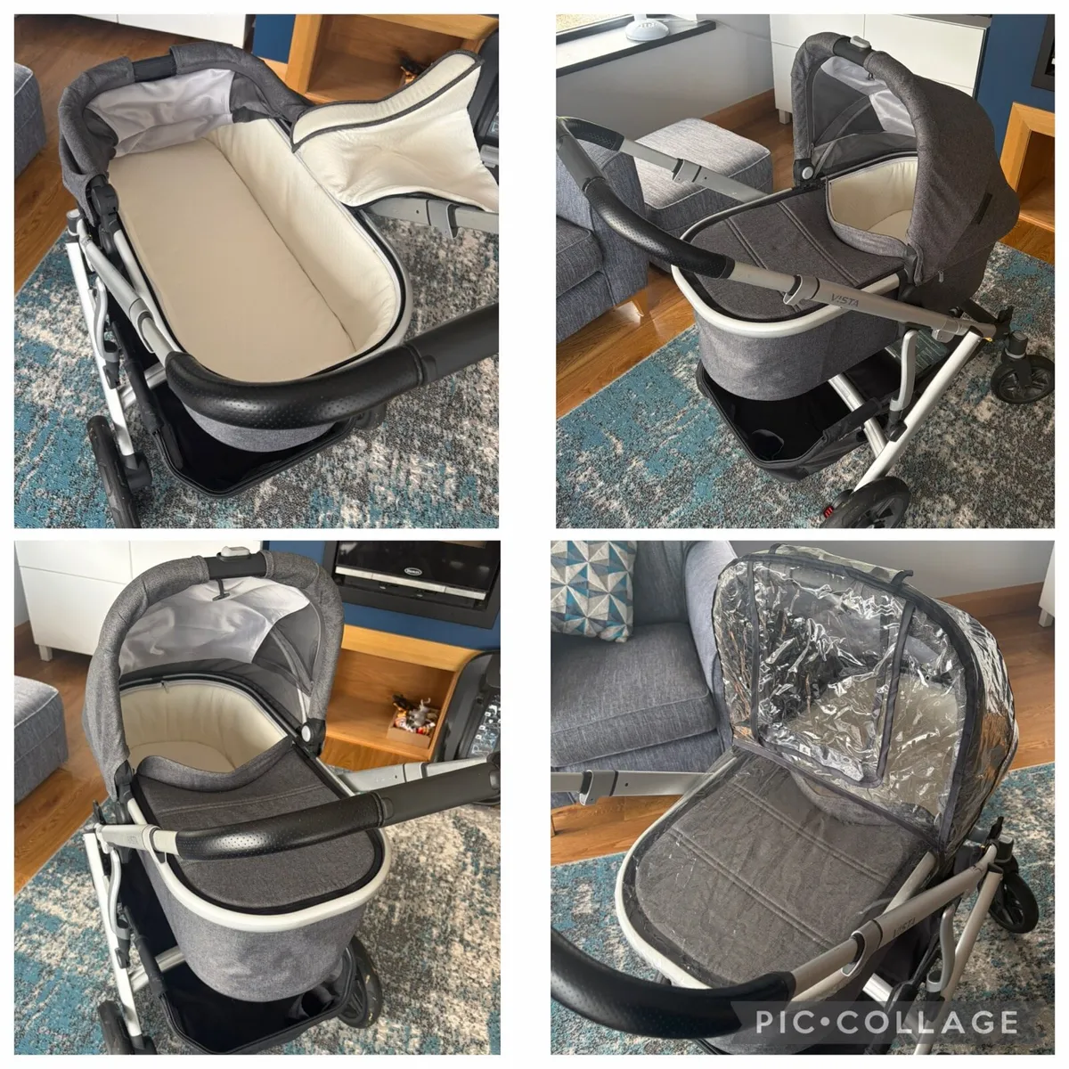 UPPAbaby Vista V2 Complete Travel System - Image 4