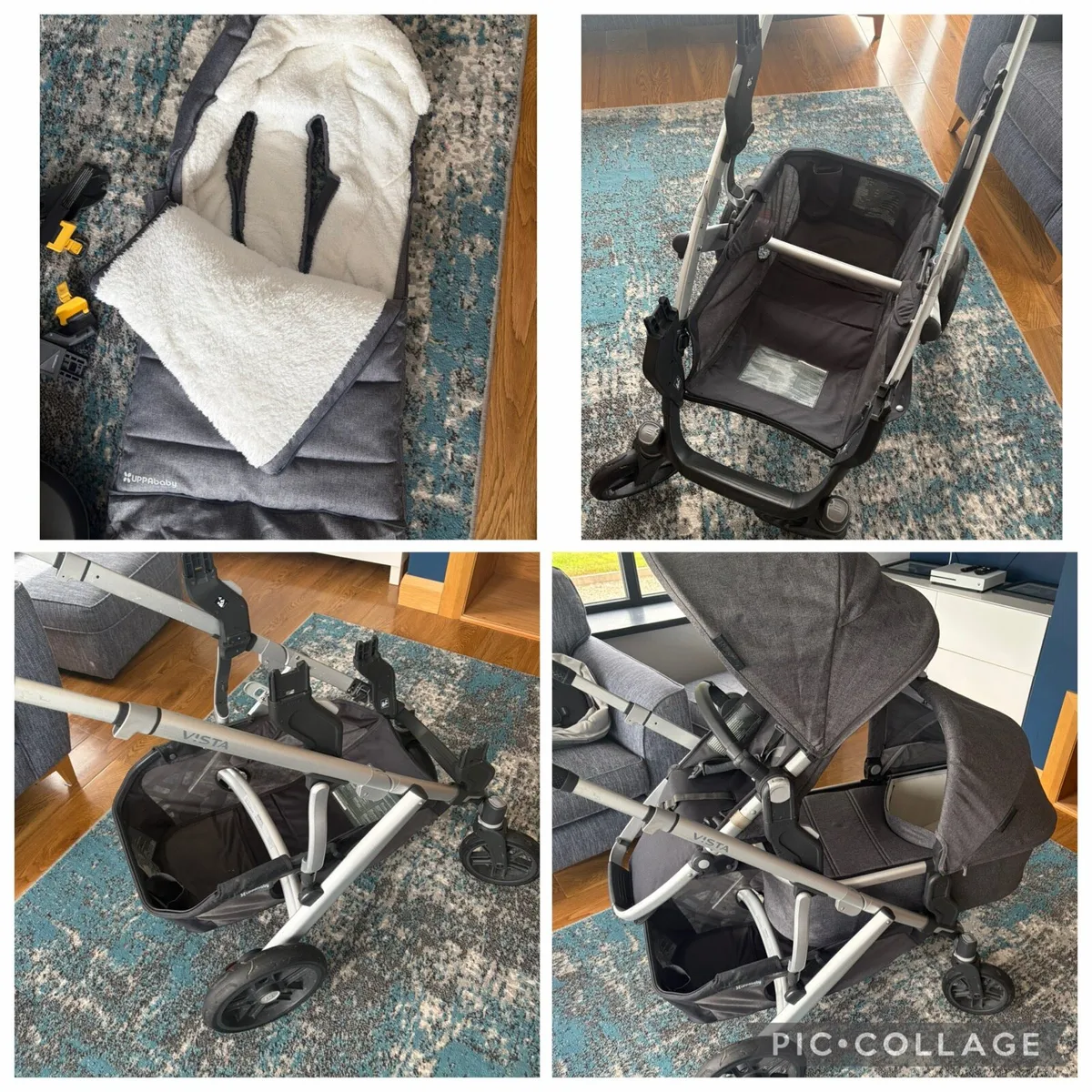 UPPAbaby Vista V2 Complete Travel System - Image 4