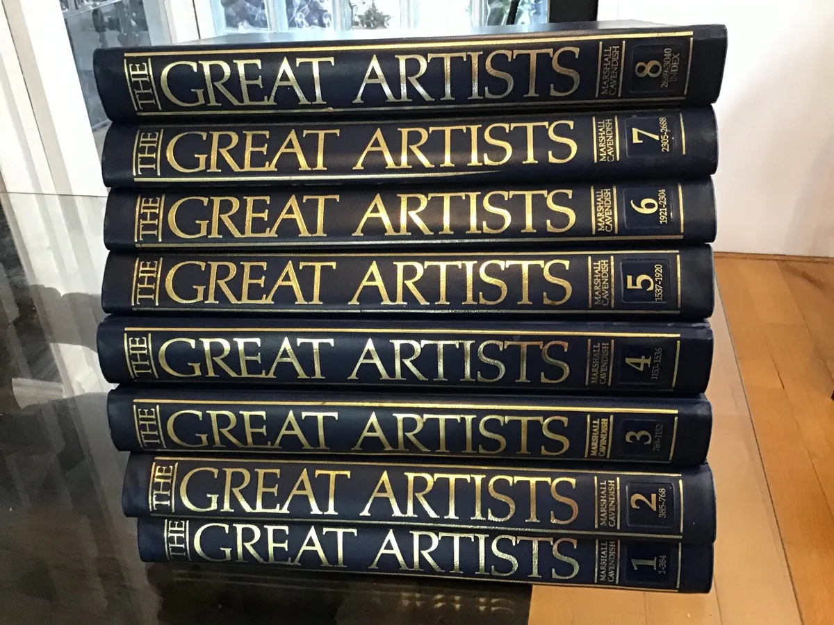 The Great Artists by Marshall Cavendish. FULL SET - Image 1