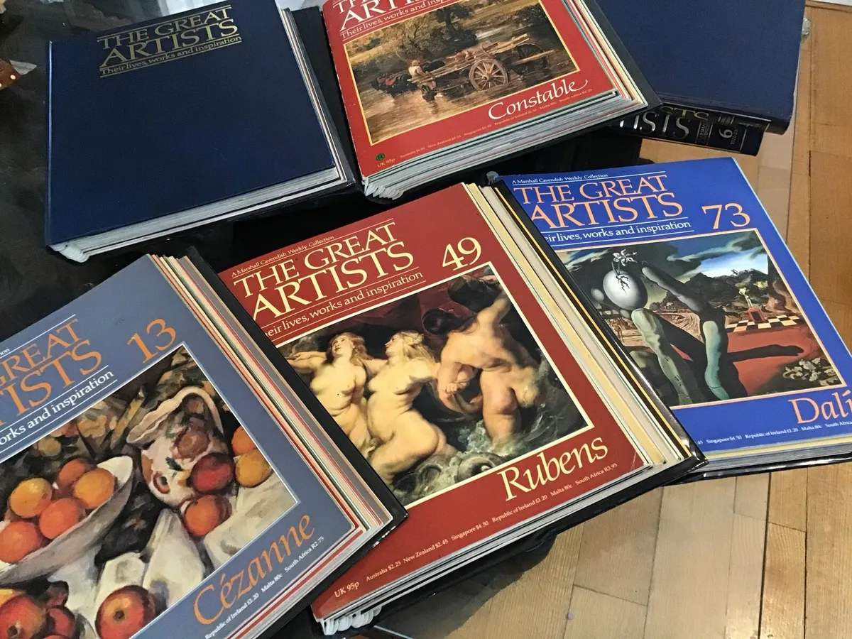 The Great Artists by Marshall Cavendish. FULL SET - Image 2