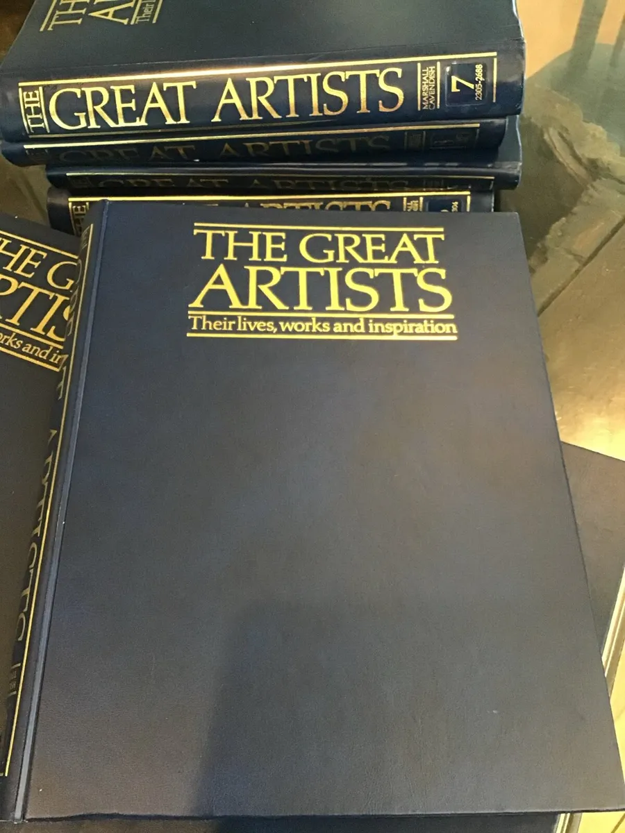The Great Artists by Marshall Cavendish. FULL SET - Image 3