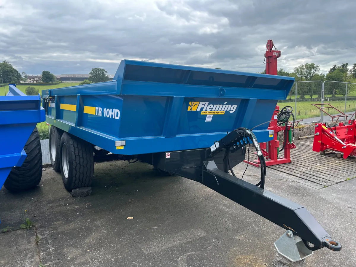 **New Fleming TR10HD Dump Trailer** - Image 3