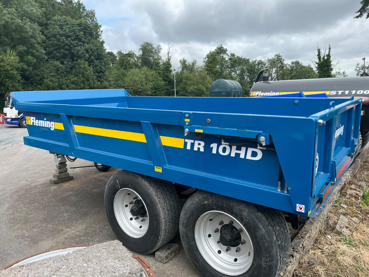 **New Fleming TR10HD Dump Trailer** - Image 2