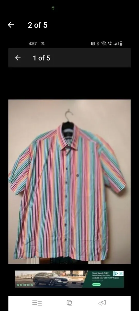 Men's Hatico sport premium cotton short sleeve shi - Image 1