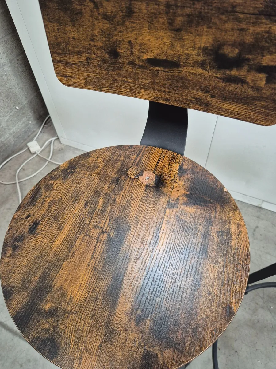 Industrial Style Bar Stools - Image 4