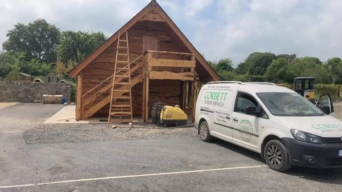 Log cabins/ car port - Image 4