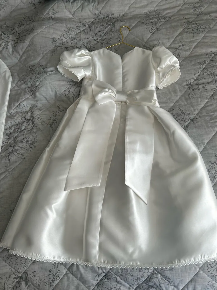 Darcy Bow Communion Dress - Victoria - Image 2