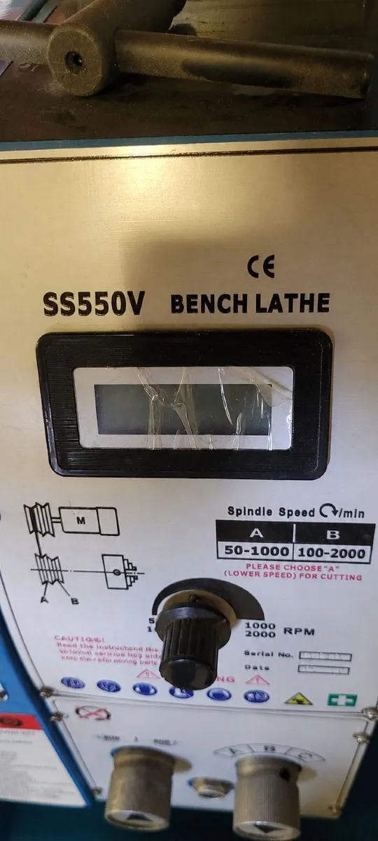 Profi SS550 Metal Bench Lathe - Image 3