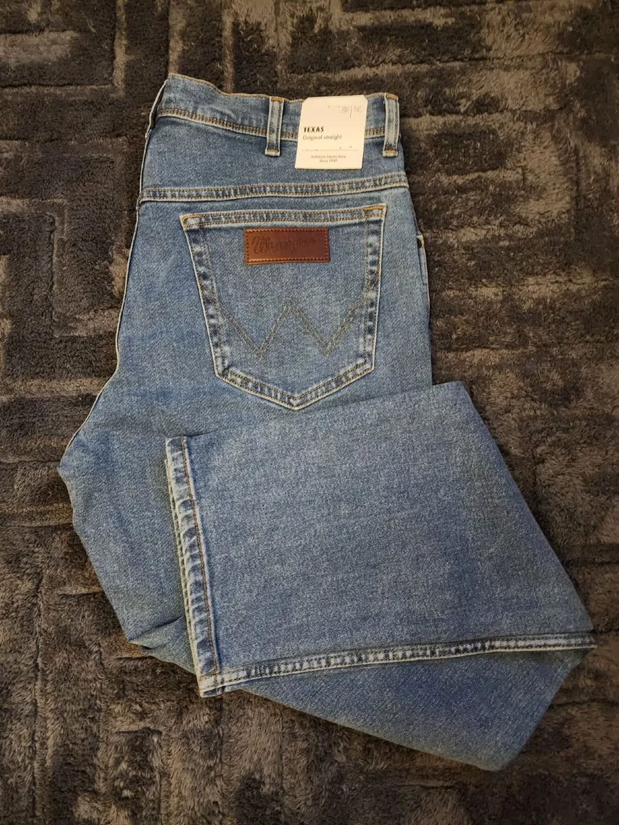 Wrangler Texas Slim Jeans W36 L32 - Image 1
