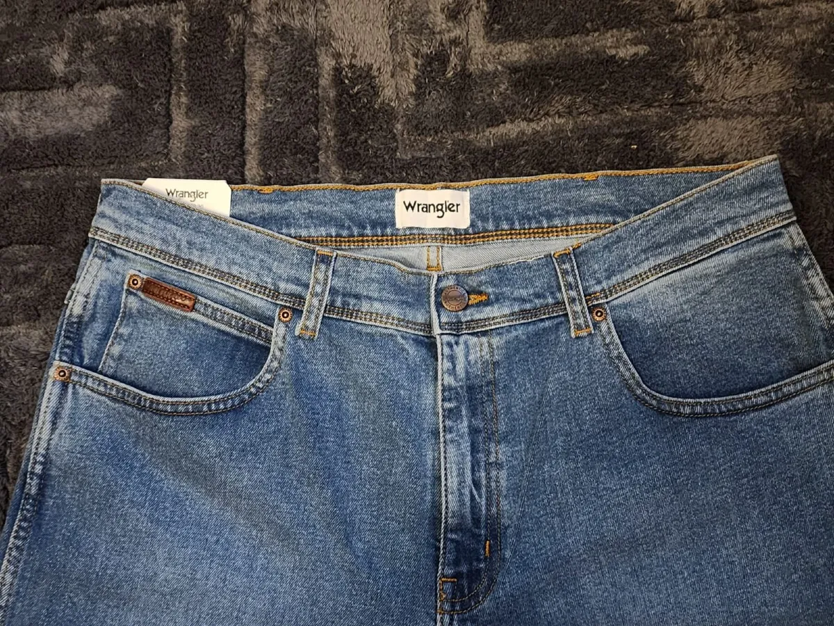 Wrangler Texas Slim Jeans W36 L32 - Image 3