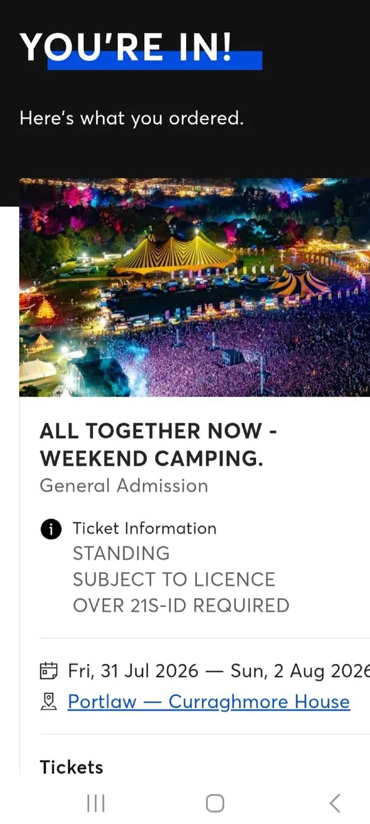 Tickets