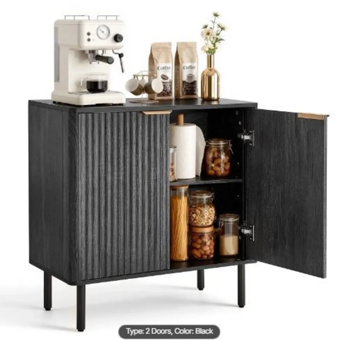 Coffee Bar Cabinet - Image 4