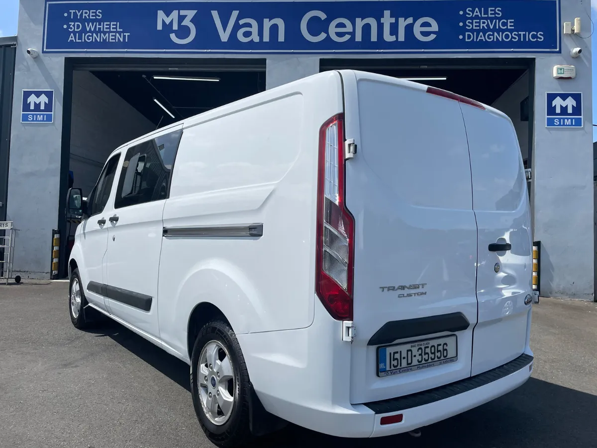 2015 FORD TRANSIT CUSTOM FACTORY CREW CAB - Image 4