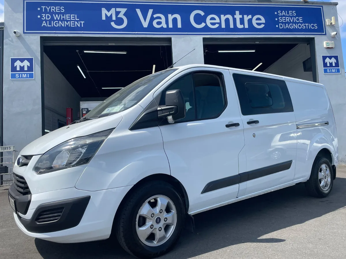 2015 FORD TRANSIT CUSTOM FACTORY CREW CAB - Image 1