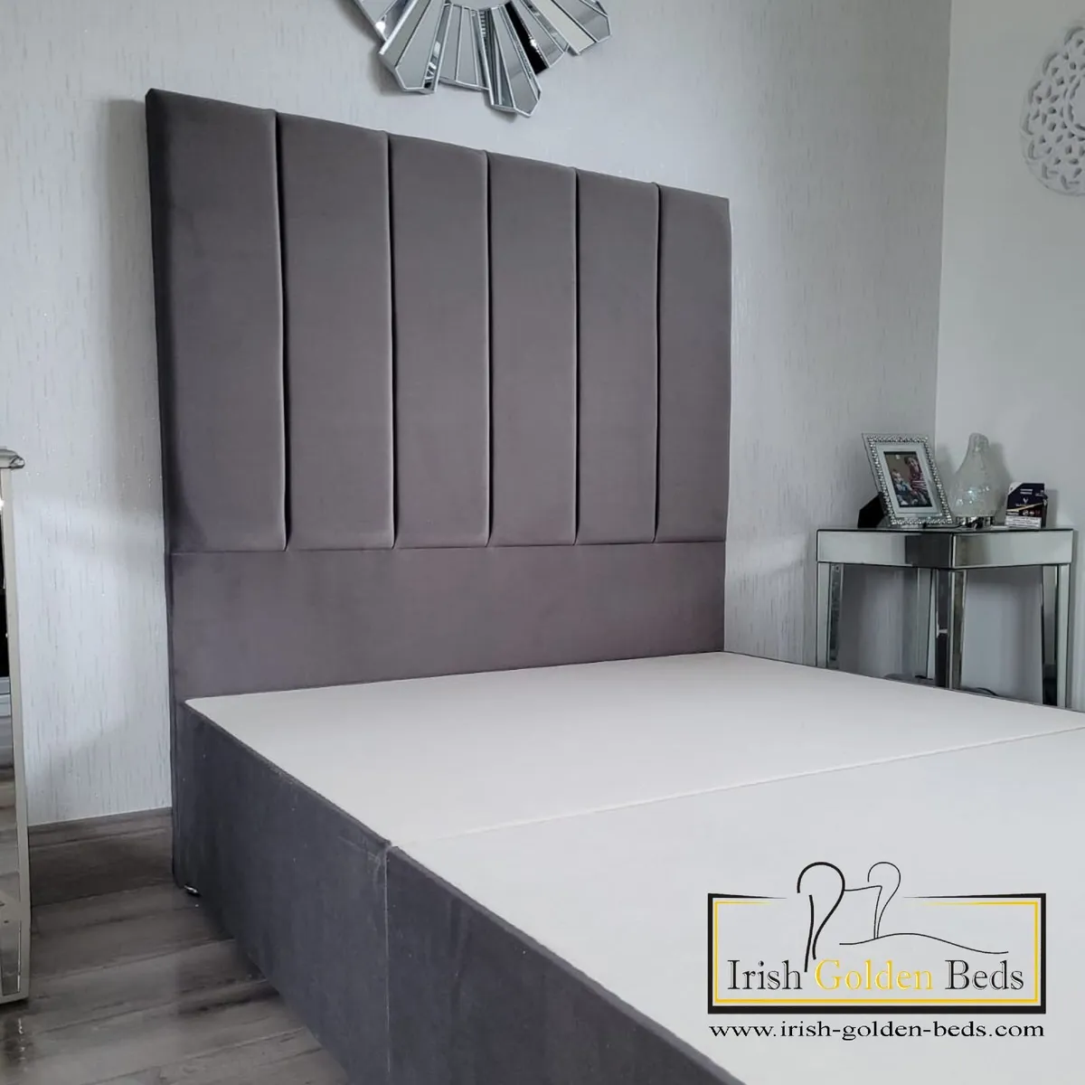 bed frame and headboard, free delivery - Image 4