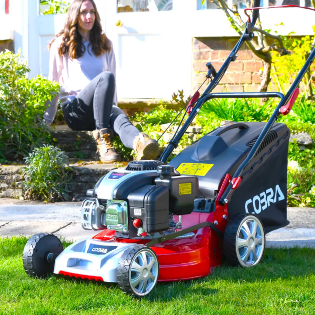 COBRA 53CM HONDA POWER DRIVE LAWNMOWER - Image 2