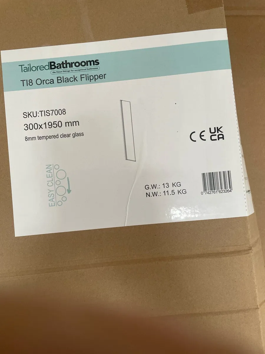 Tailored bathrooms T18 atrium panel 900x1950 - Image 1