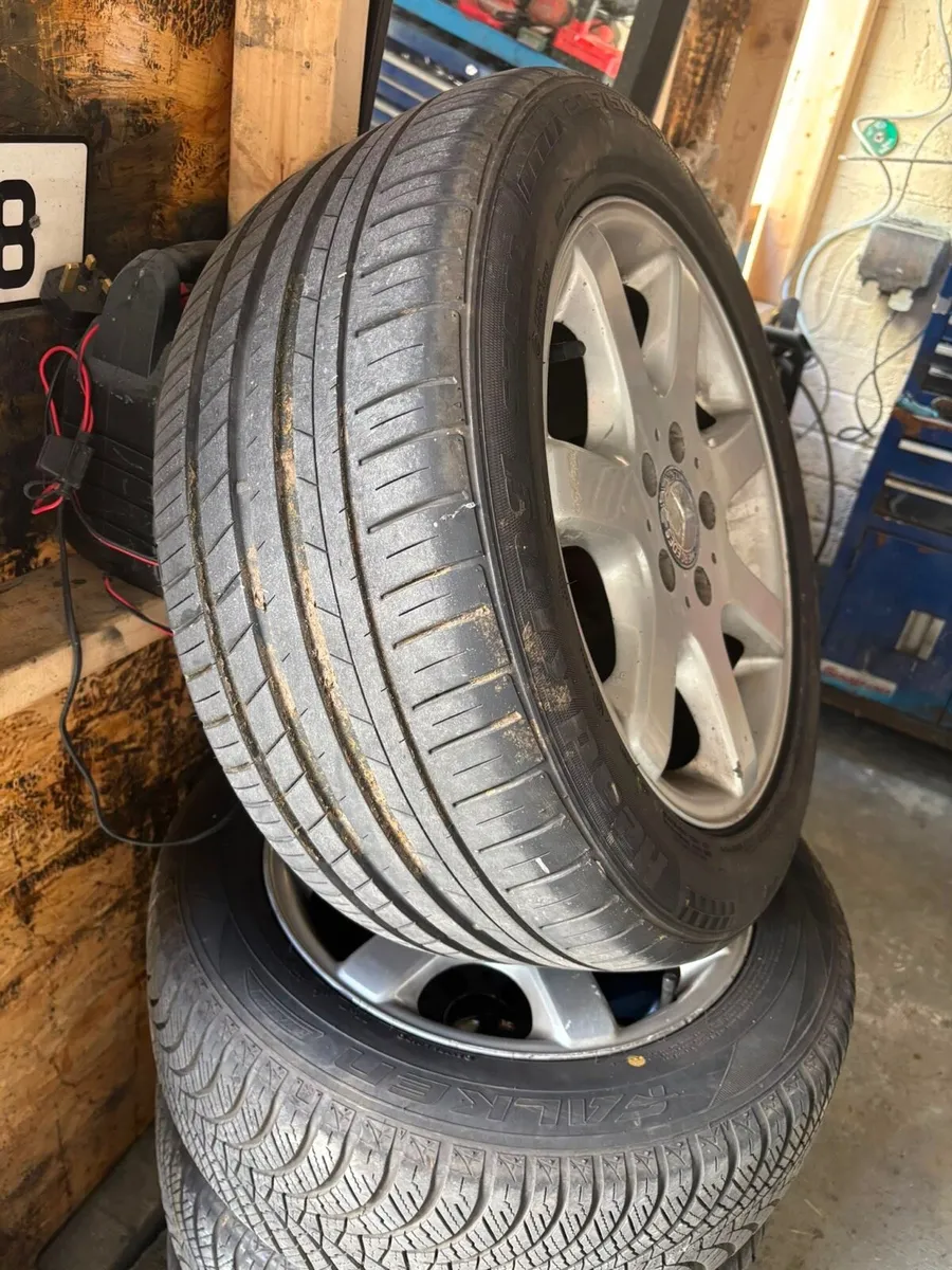 Mercedes alloys and tyres - Image 2