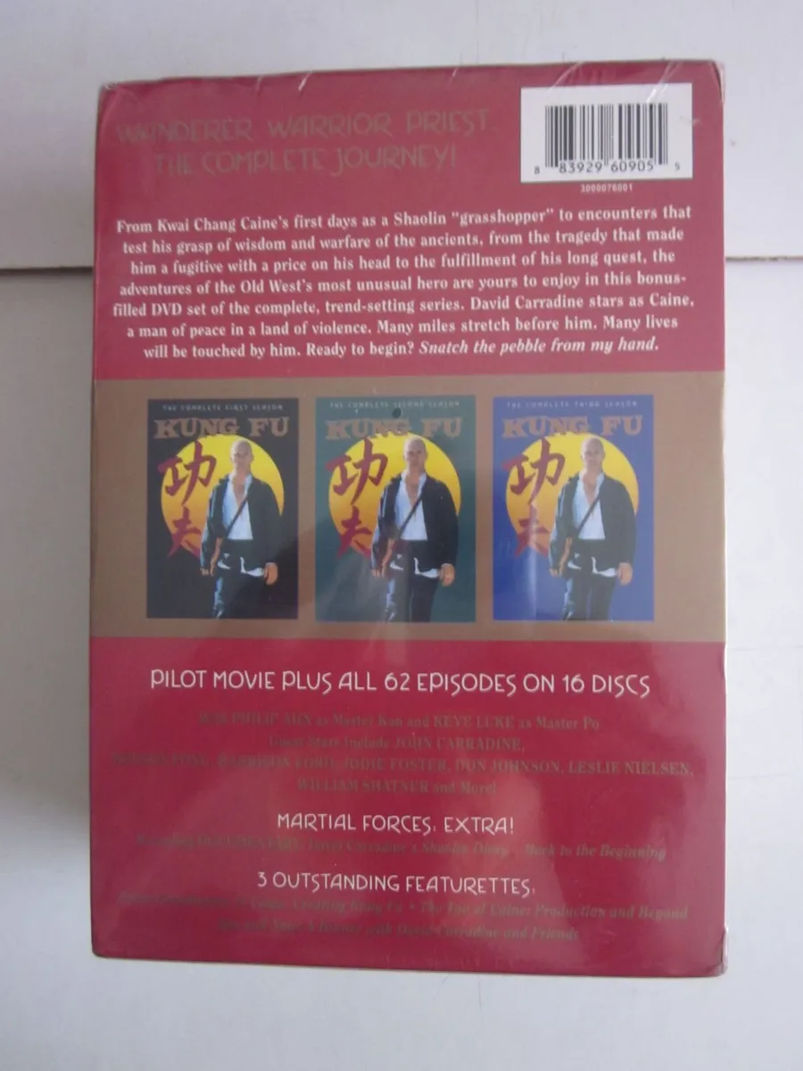 Kung Fu DVD Complete Collection New - Image 3