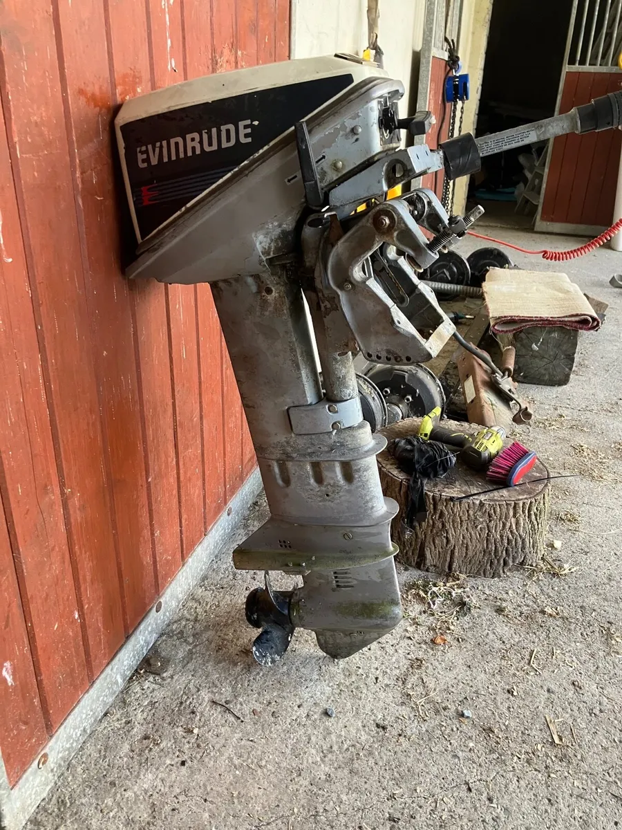 EVINRUDE 15 HP OUTBOARD L/SHAFT 2 STROKE - Image 4