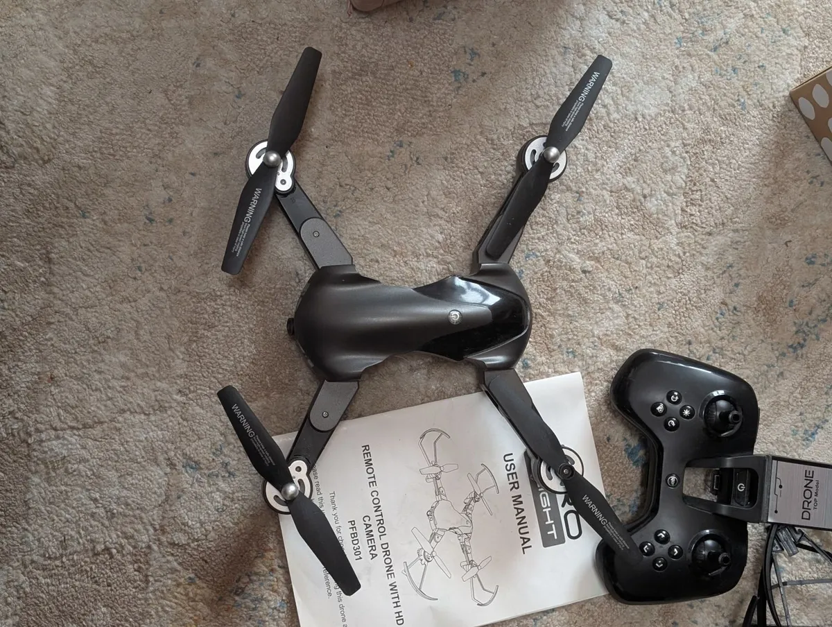 Remote Control Drone w/ HD Camera - Image 2