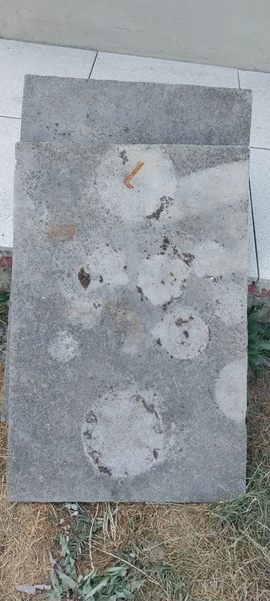 Pair Black Flagstones