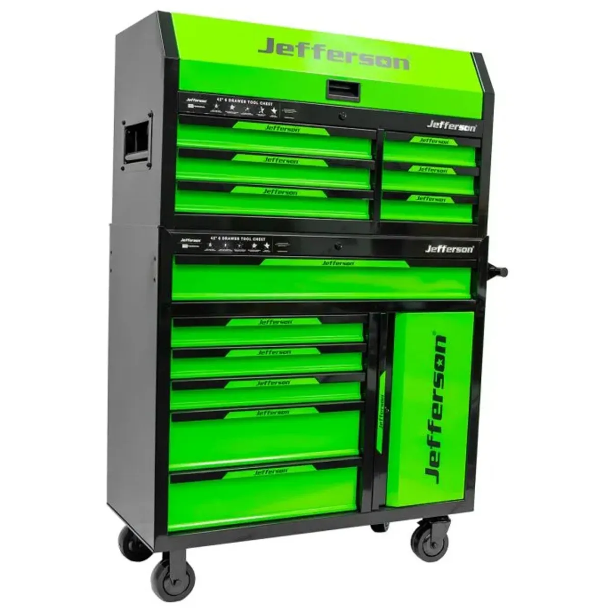 Jefferson 12 Drawer Professional Tool Chest - Image 3