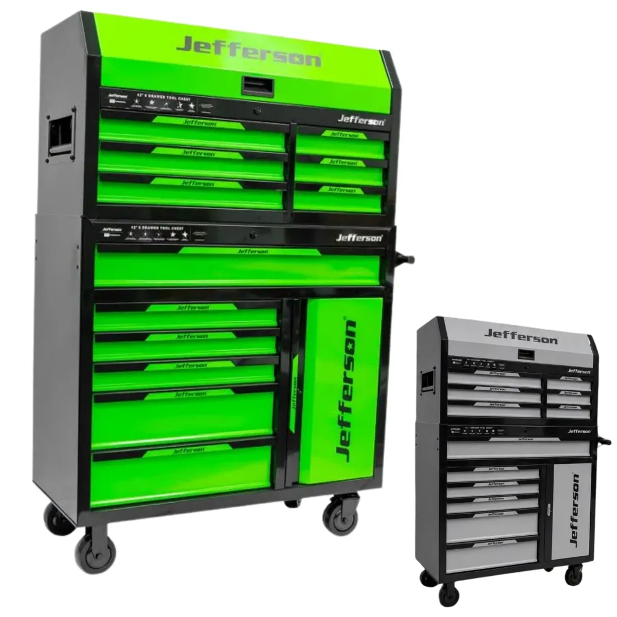 Jefferson 12 Drawer Professional Tool Chest - Image 1