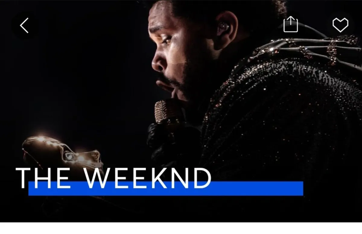 The Weeknd  concert ticket, Sat 22/8 standing - Image 1