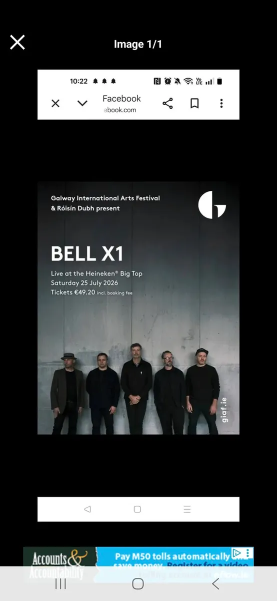 BellX1 Big Top tickets