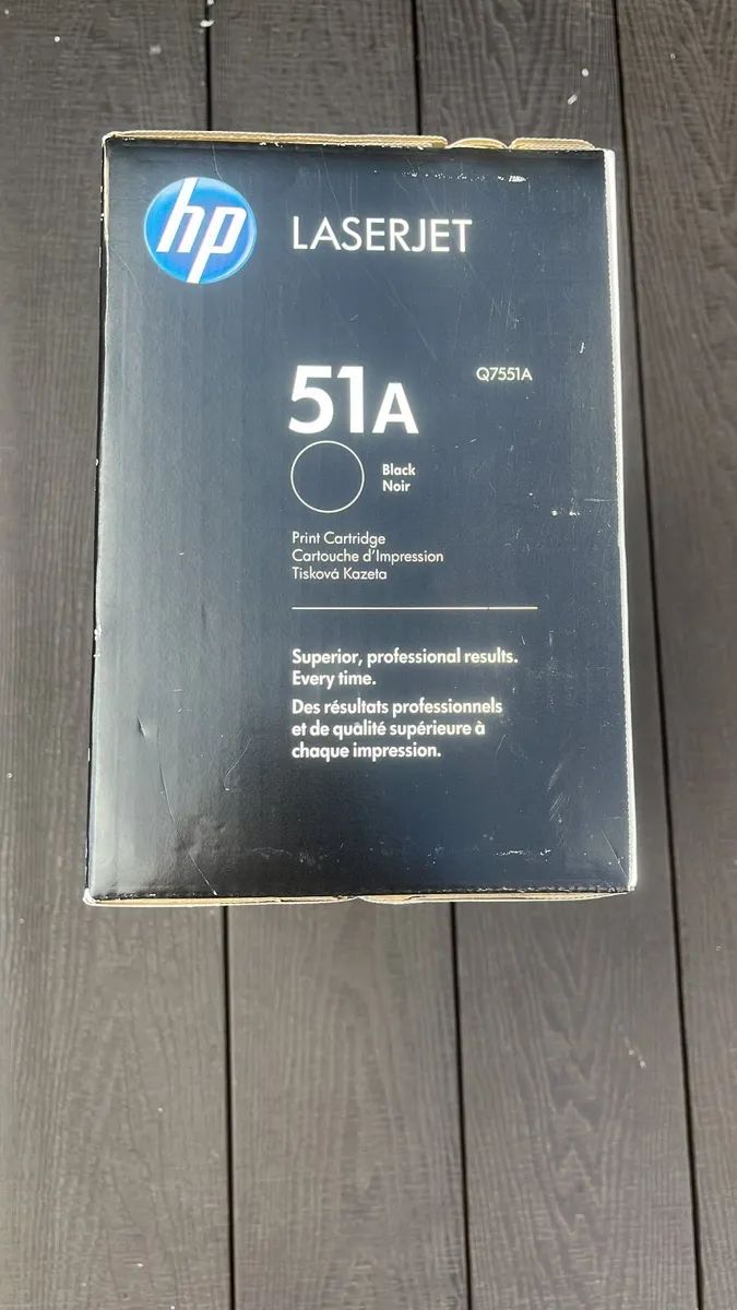 HP Q7551A Black Ink Toner - Image 1
