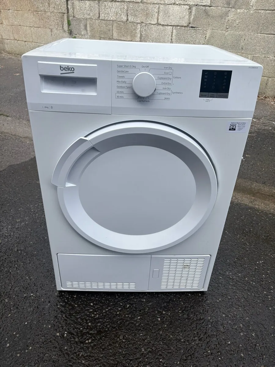 Beko Condenser Dryer - 8kg Drum