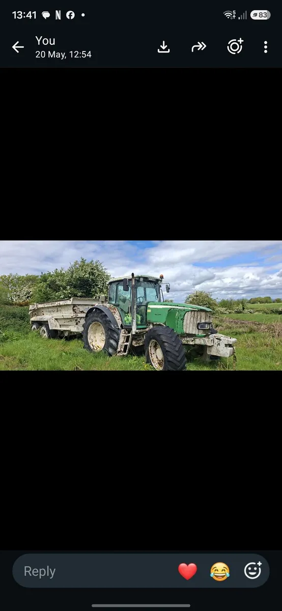 John deere tractor