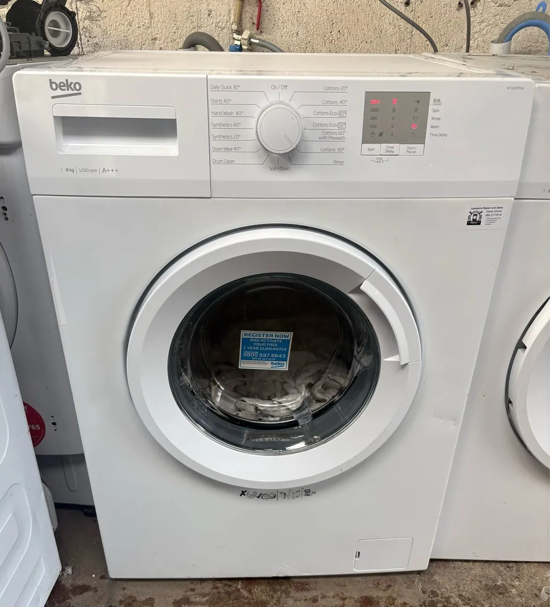 Beko Washing Machine - 8kg Drum